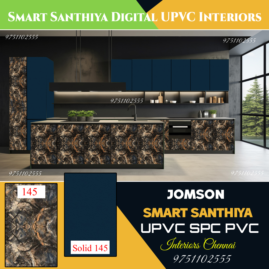 upvc modualr kitchen colors